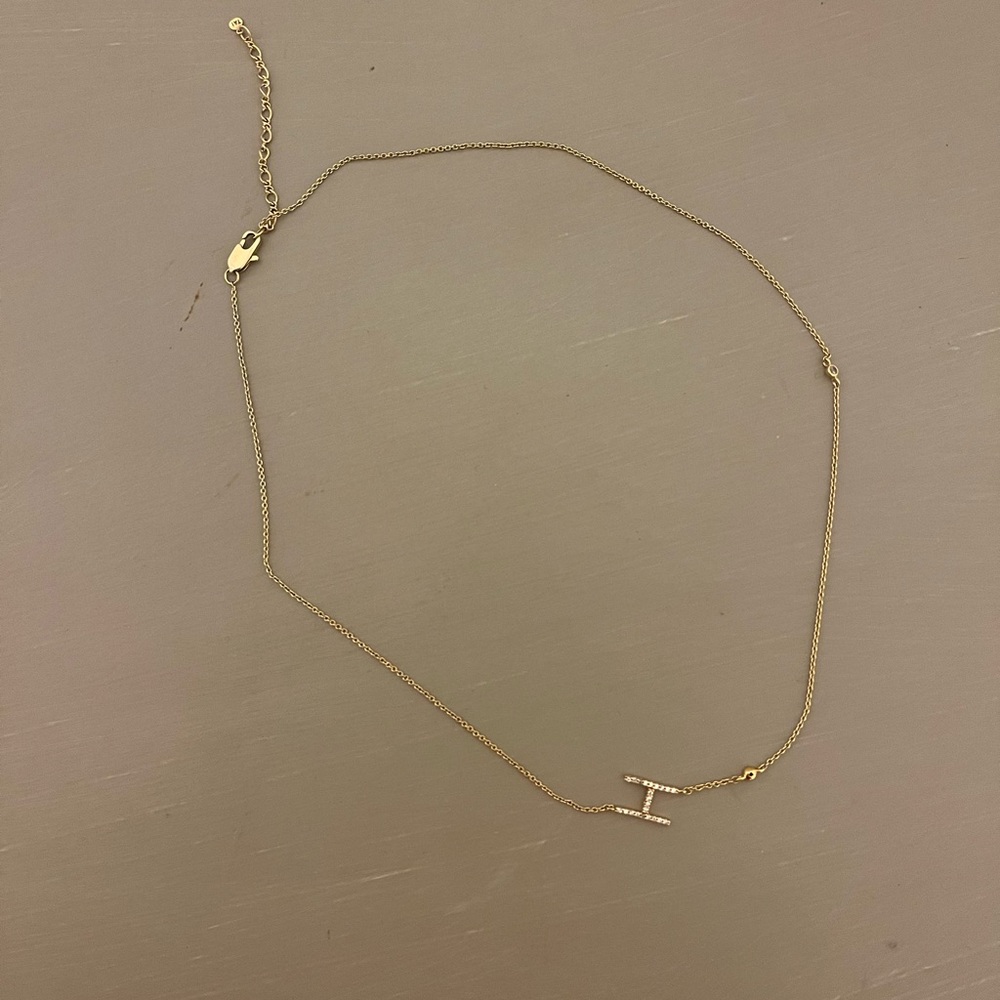 Anthropologie H Necklace
